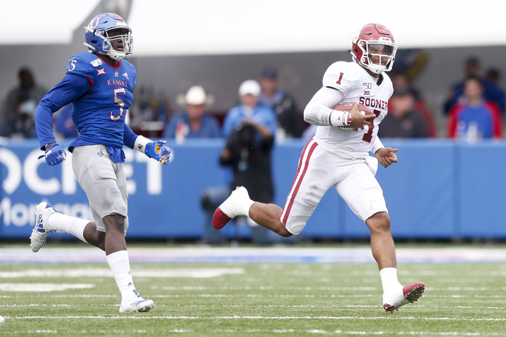 Sooners turn fourth-and-goal punt into a positive and a second-half rally